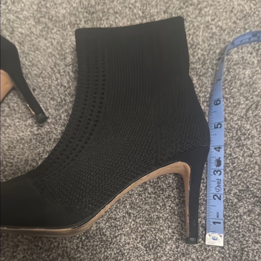 Elegant Black Women's Ankle Boots - Picture 6 of 6